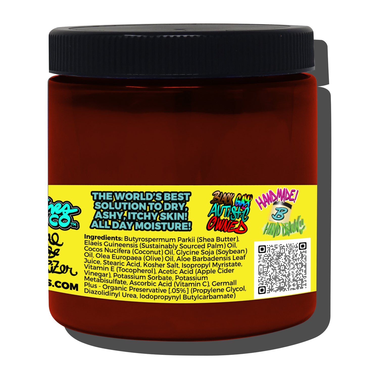 The Butters Body Moisturizer Aloe X Shea (Unscented) All-Natural All-Purpose Original Lubricating