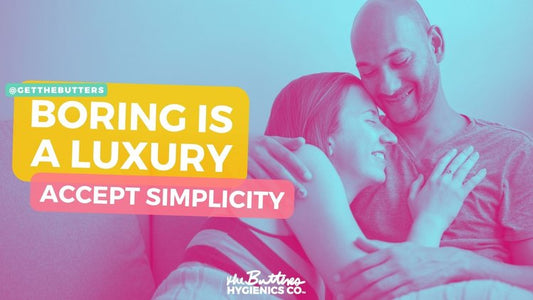 A boring life is a luxury