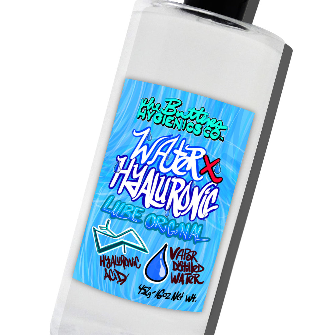 Lube - Water X Hyaluronic (All Sizes) | Product Media & Descriptions