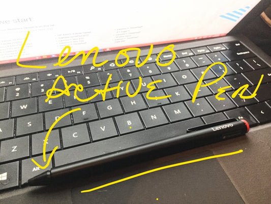 How Lenovo Active Pen (GX80K32882) works as alternative to Surface Pen for Surface Pro 3 or 4