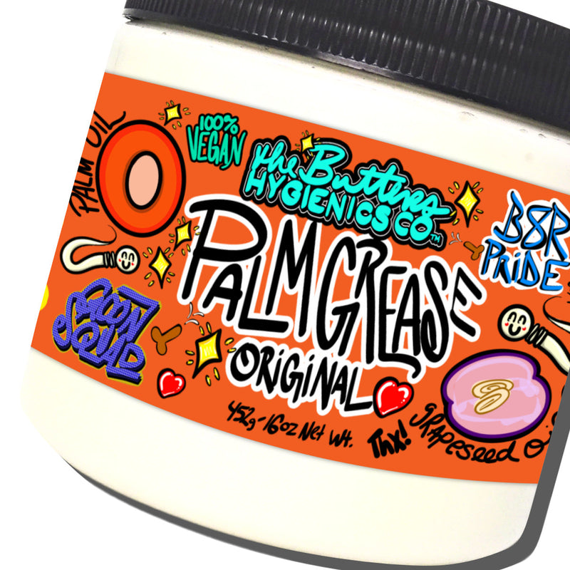 Palm Grease - The World's Best Lube for Masturbation, Fisting, & High-Viscosity Needs