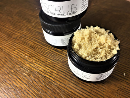 Scrub: Brown Sugar X Sweet Almond Oil - Glow & Polish Skin