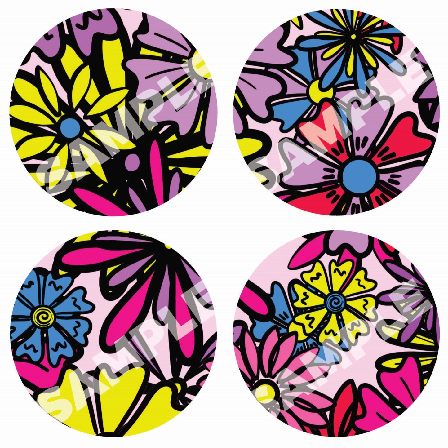 Flower Power - Sticker Sheet