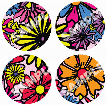 Flower Power - Sticker Sheet