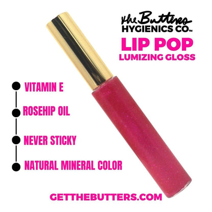 Maximum Magenta - Brillant Lumineux Lip Pop | Rose Musquée X Vitamine E