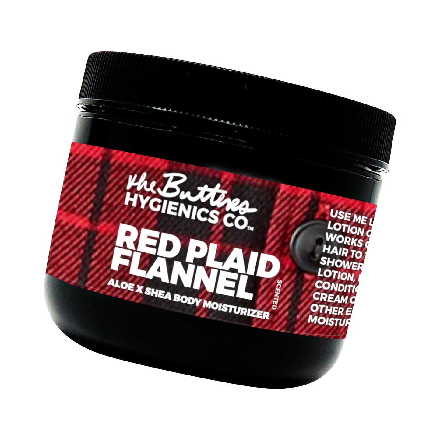 Red Plaid Flannel - Aloe X Shea Body Moisturizer #66