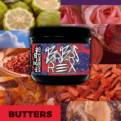 Barbarus | Hidratante corporal con manteca de cacao [12%] *Selección masculina*