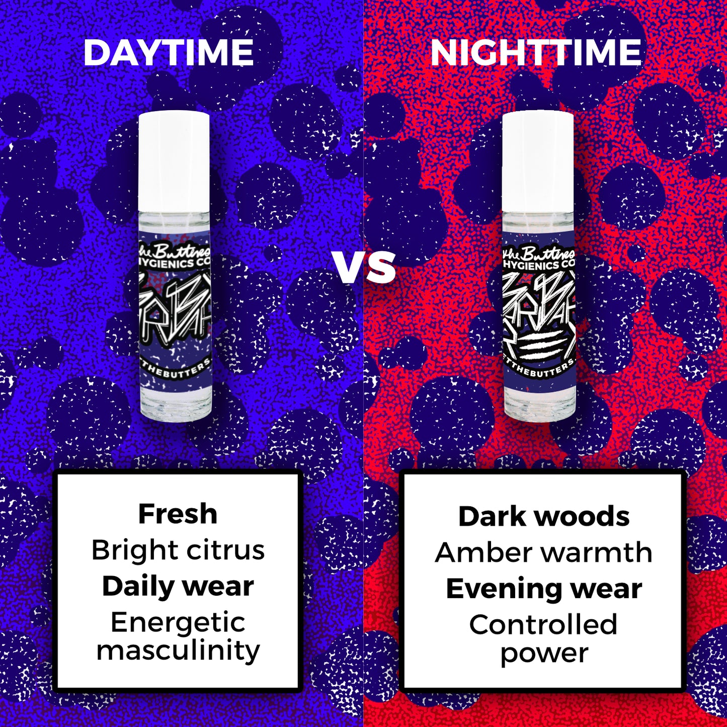 Barbarus | Hidratante corporal con manteca de cacao [12%] *Selección masculina*