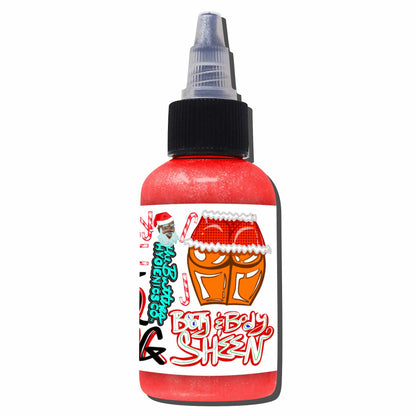 Cake Icing "Candy Cane" FLAVORED - Nourishing Booty n Body Shimmer Oil