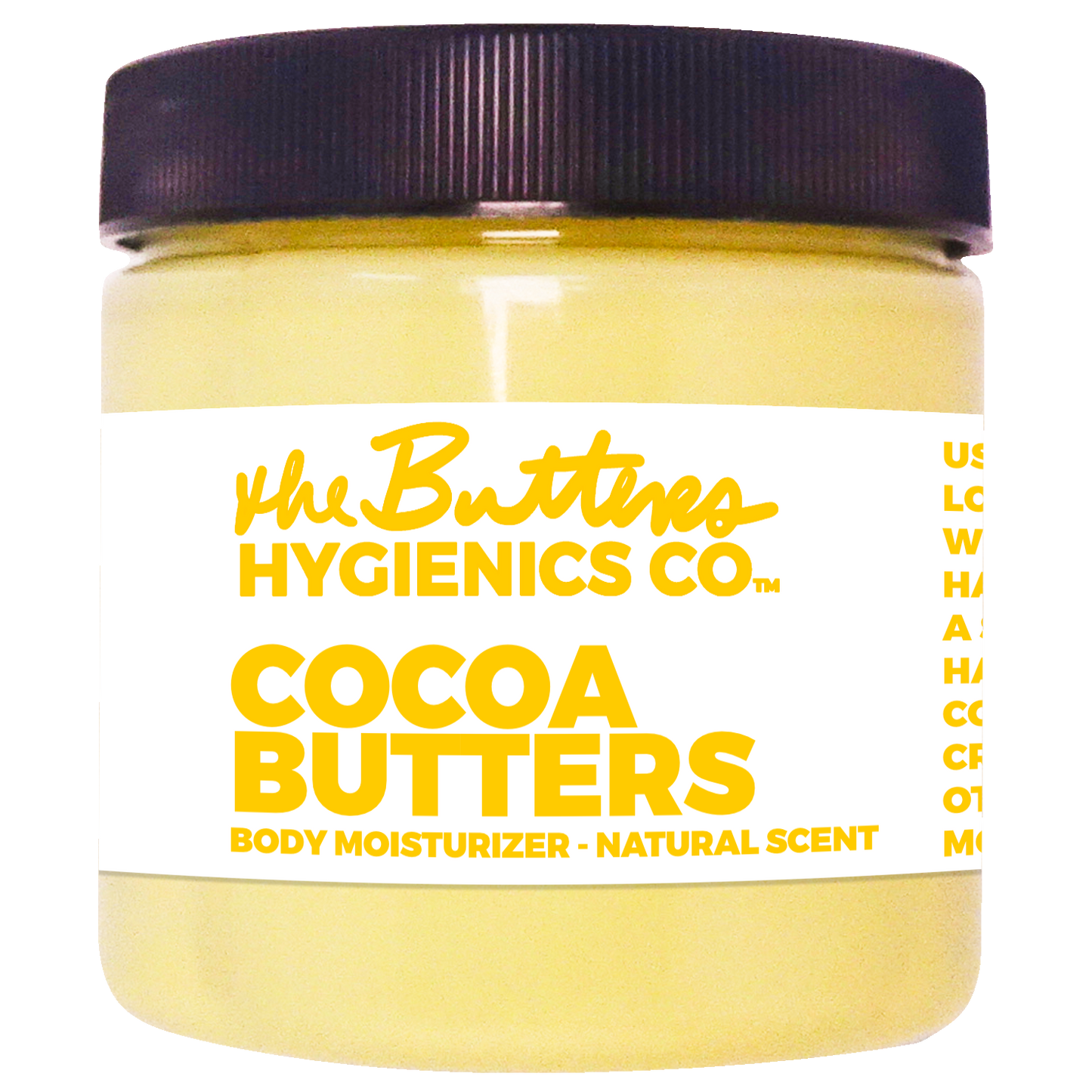 Cacao curatif 🍫 Beurres corporels au beurre