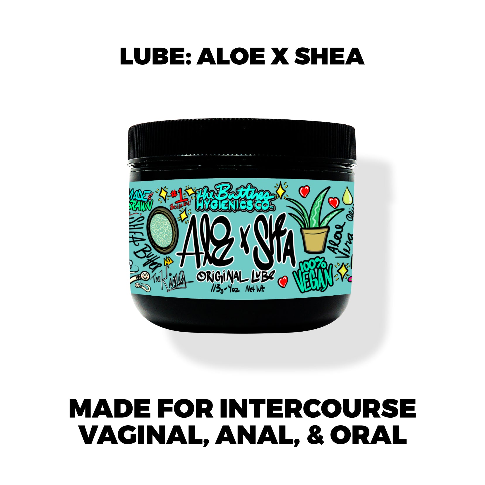 Lube: The Butters | Aloe X Shea The World's Best Lube for Vaginal Dryness, Sensitive Skin, & Pain-Free Pleasure The Butters Hygienics Co. Lube: The Butters | Aloe X Shea The World's Best Lube for Vaginal Dryness, Sensitive Skin, & Pain-Free Pleasure The Butters Hygienics Co.