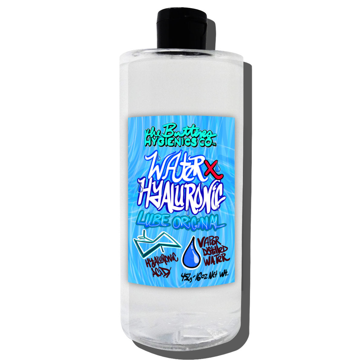 Lube: Water X Hyaluronic The Butters Hygienics Co. Lube: Water X Hyaluronic The Butters Hygienics Co.