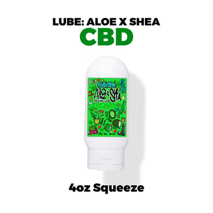 Lubrifiant : Les Butters CBD | Aloe X Shea avec 400MG d'isolat de CBD pur