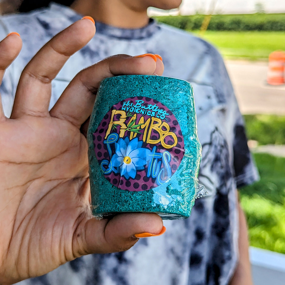 Bamboo 🎋 Lotus Bath Bomb 💣w/ Hempseed Oil (100mg Pure CBD) [2Pack