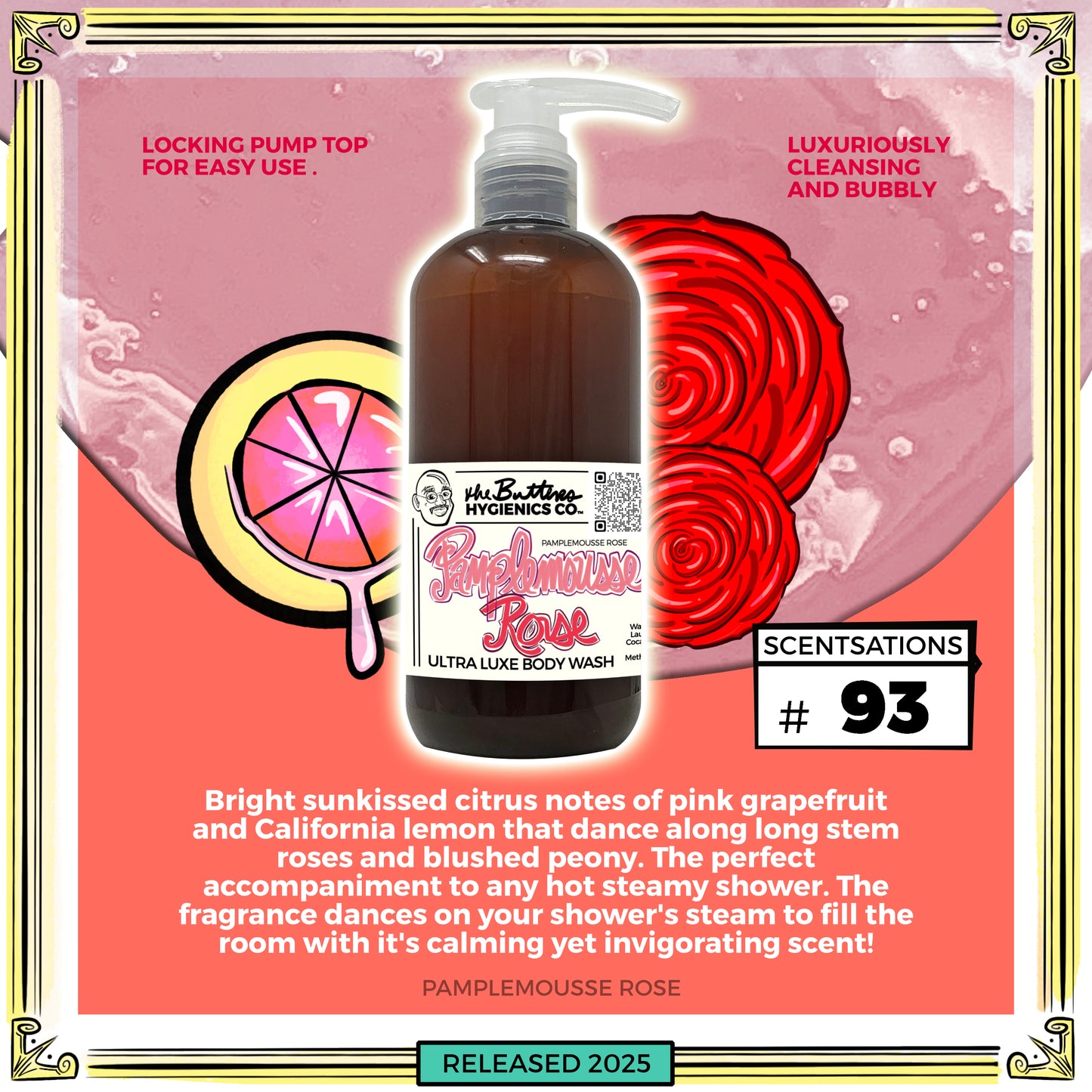 Pamplemousse Rose - Ultra Luxe Body Wash #93