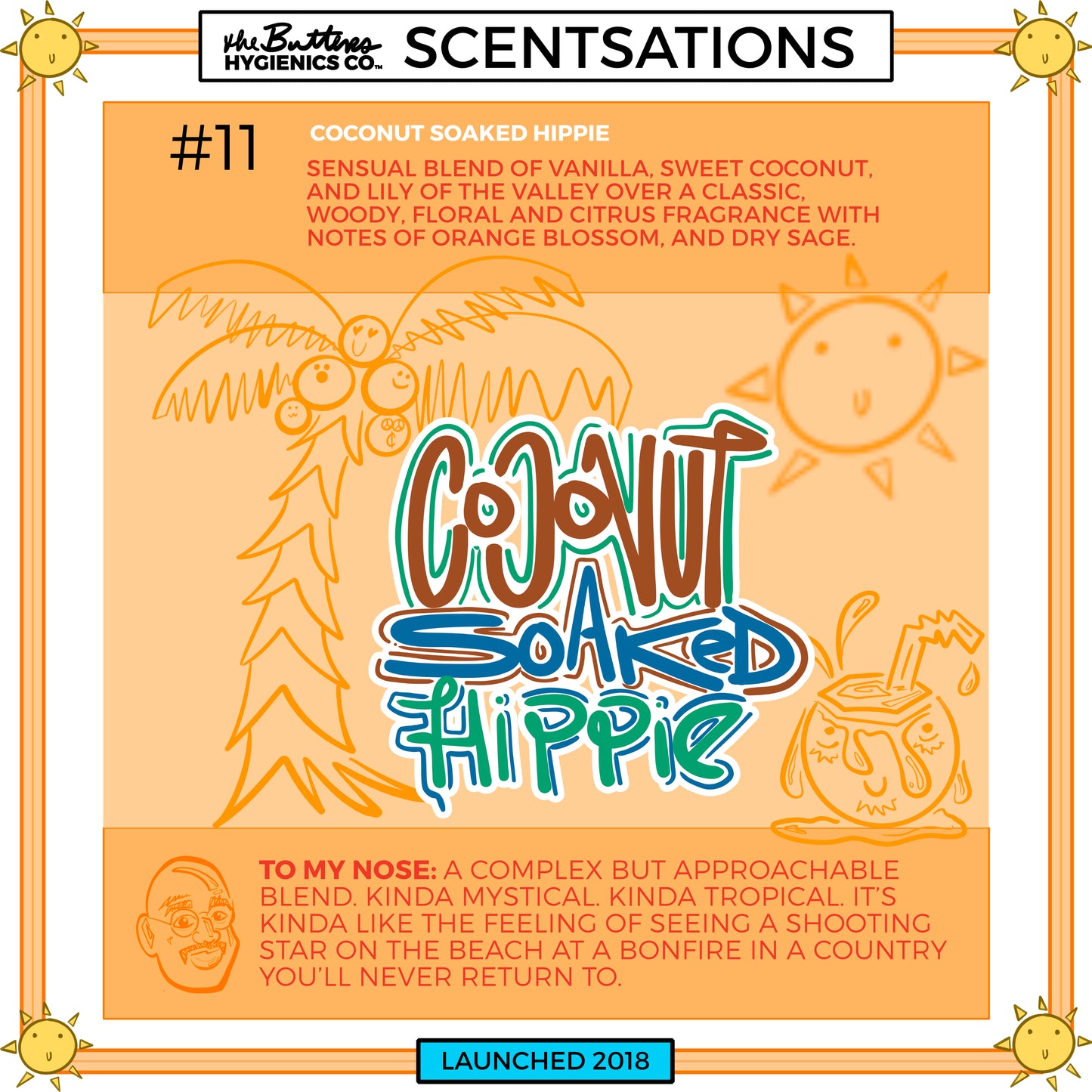 Coconut Soaked Hippie #11 - Body Moisturizer Cocoa Butter [12%]