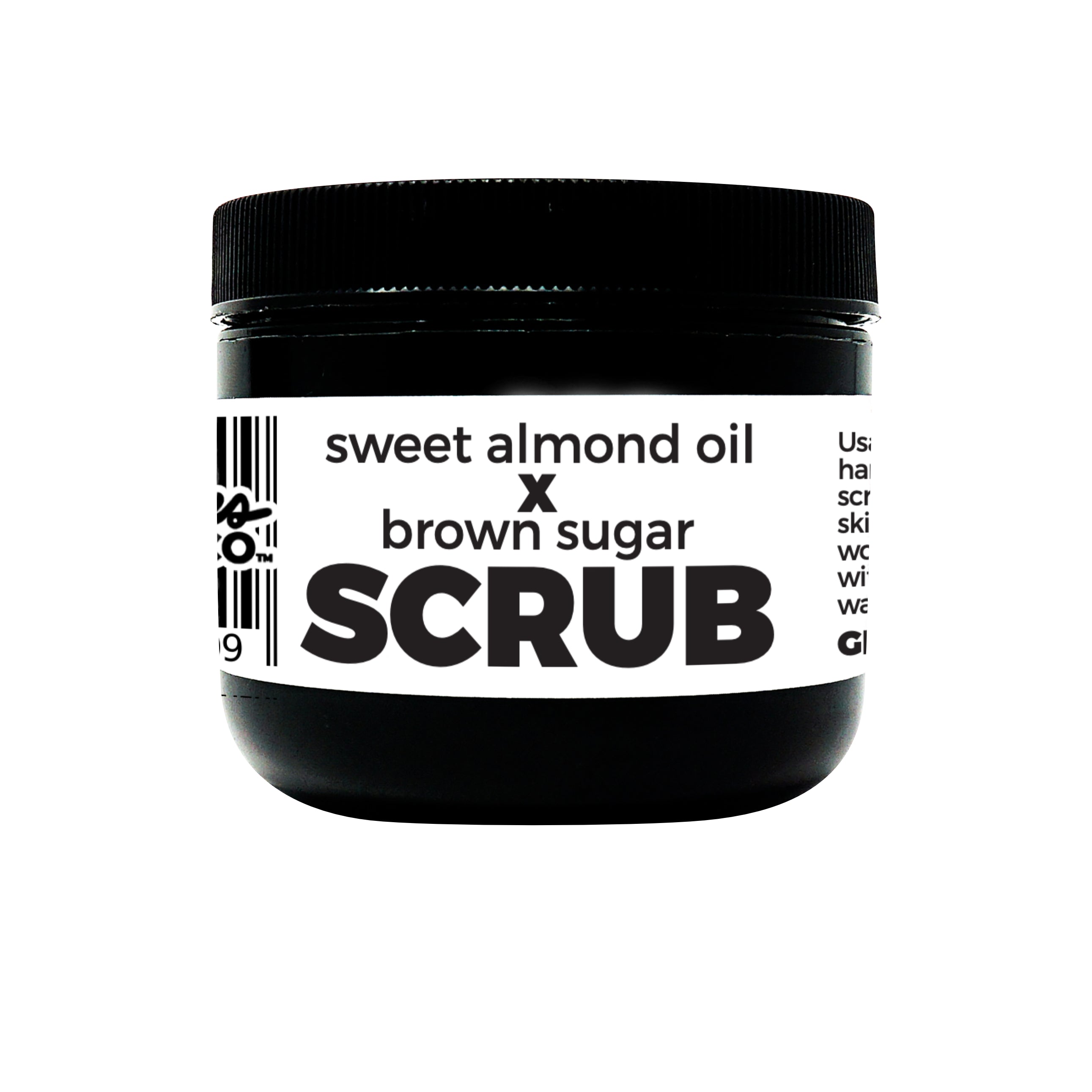 Scrub: Brown Sugar X Sweet Almond Oil - Glow & Polish Skin – The