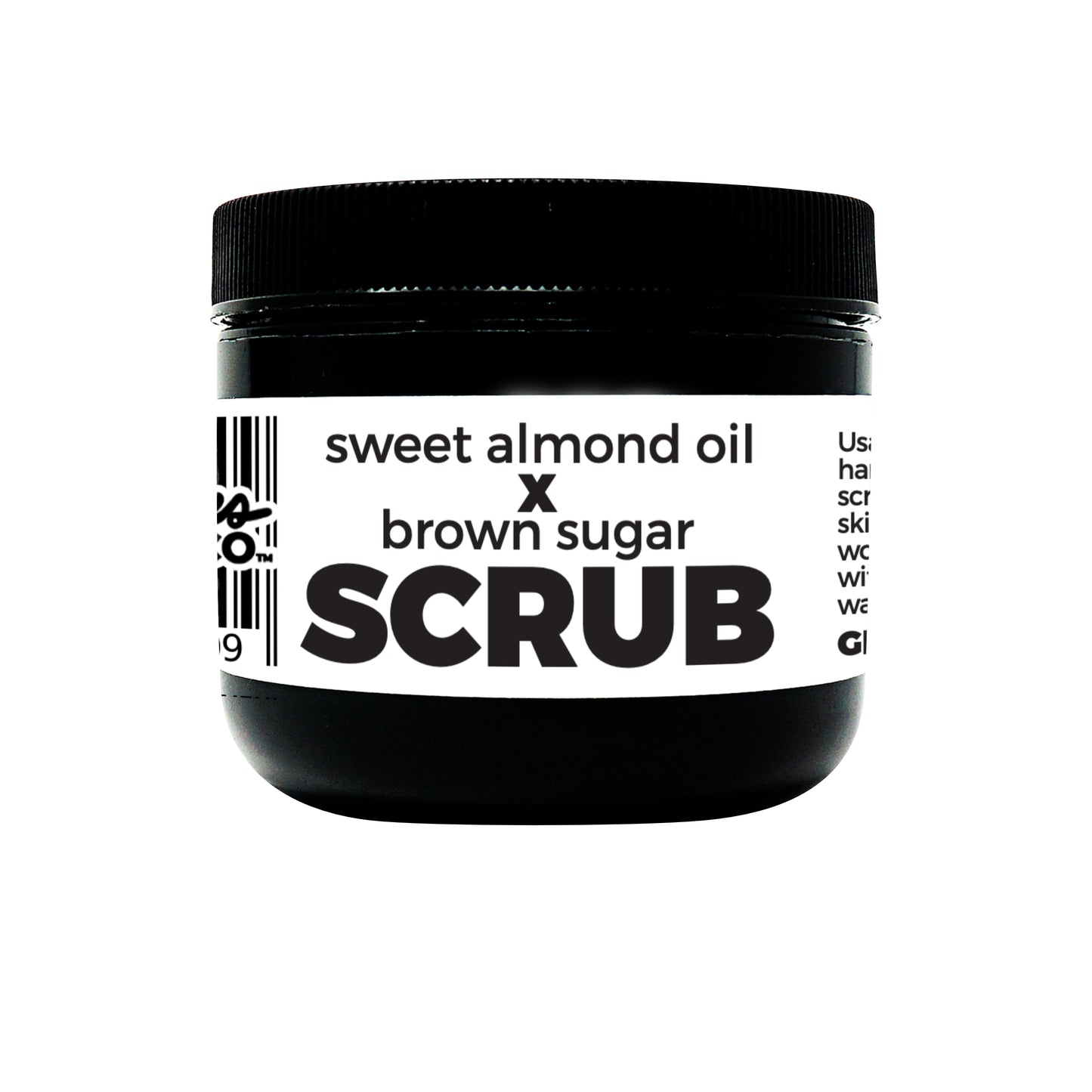 Scrub: Brown Sugar X Sweet Almond Oil - Glow & Polish Skin