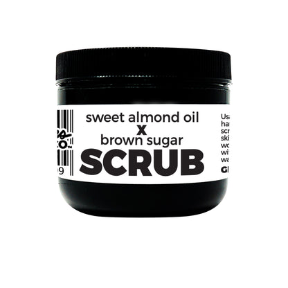 Scrub: Brown Sugar X Sweet Almond Oil - Glow & Polish Skin
