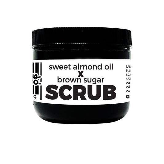 Scrub: Brown Sugar X Sweet Almond Oil - Glow & Polish Skin