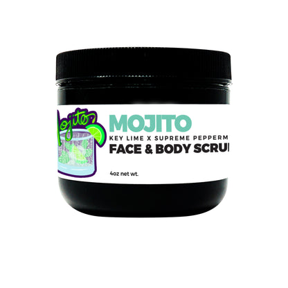 Exfoliante: Mojito | Azúcar sin refinar y lima - Antiedad n.° 46 