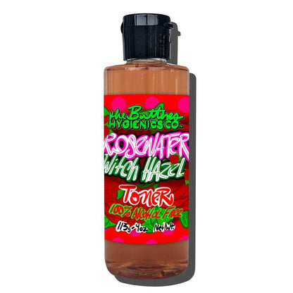 Rose 🌹 Water X Witch Hazel Facial Toner *100% Oil / Alcohol-Free* (4oz - BIGGER SIZE) [100% Alcohol-Free]