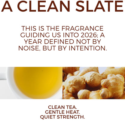 White Tea + Ginger #75 "Focus & Fortitude" - Aloe X Shea Body Moisturizer *Scent of the Year 2026*