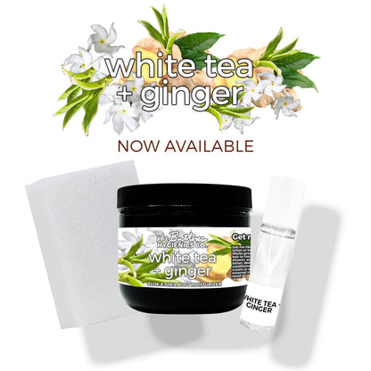 White Tea + Ginger #75 "Focus & Fortitude" - Aloe X Shea Body Moisturizer *Scent of the Year 2026*