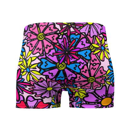 Forbidden Flower {Purple} Boxer Briefs (Sizes XS-3X) [FREE SHIPPING]