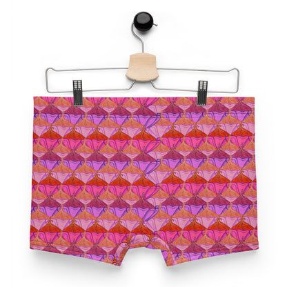 Sa Fleur {Flamingo} Boxer Briefs (Sizes XS-3X) [FREE SHIPPING]