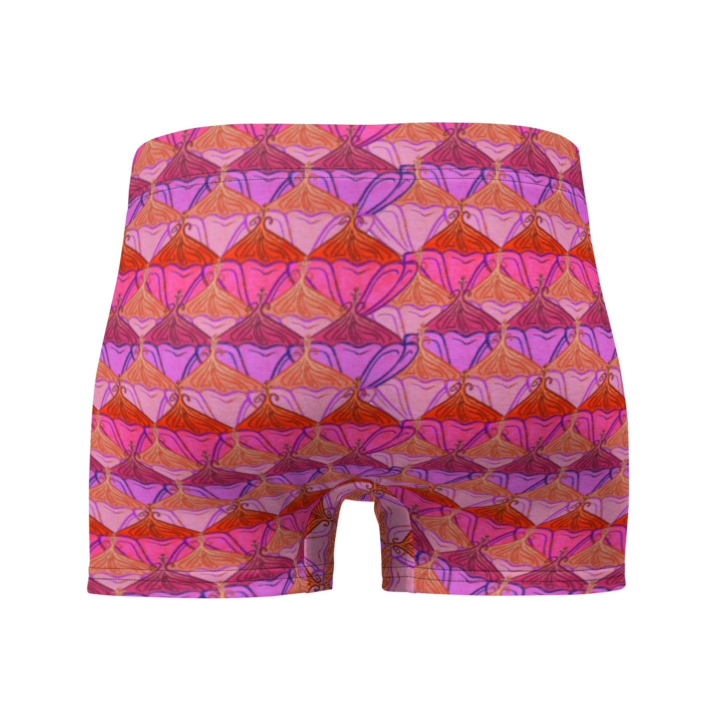 Sa Fleur {Flamingo} Boxer Briefs (Sizes XS-3X) [FREE SHIPPING]