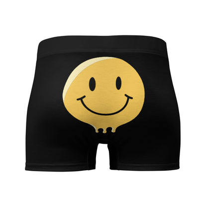 Happy Human {Black} Boxer Briefs (Sizes XS-3X) [FREE SHIPPING]