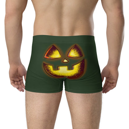 Mr. Spookington Boxer Briefs (GREEN) (Sizes XS-3X) [FREE SHIPPING]