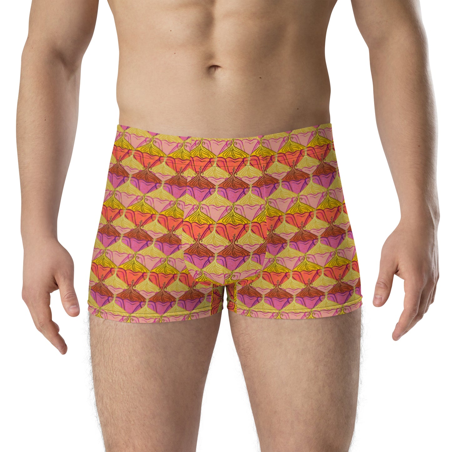 Sa Fleur {Sunset} Boxer Briefs (Sizes XS-3X) [FREE SHIPPING]