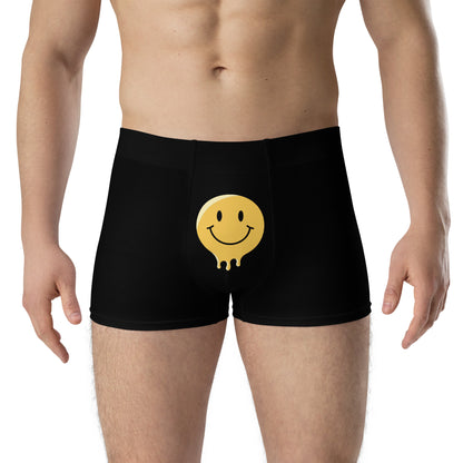 Happy Human {Black} Boxer Briefs (Sizes XS-3X) [FREE SHIPPING]