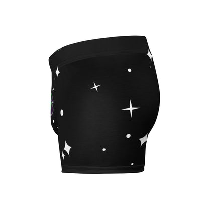 Skelecat (Space) Boxer Briefs (Sizes XS-3X) [FREE SHIPPING]