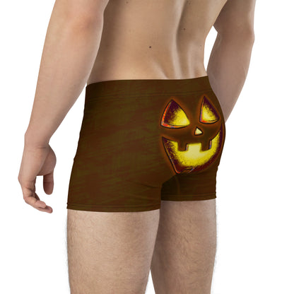 Mr. Spookington (Brown) Boxer Briefs (Sizes XS-3X) [FREE SHIPPING]