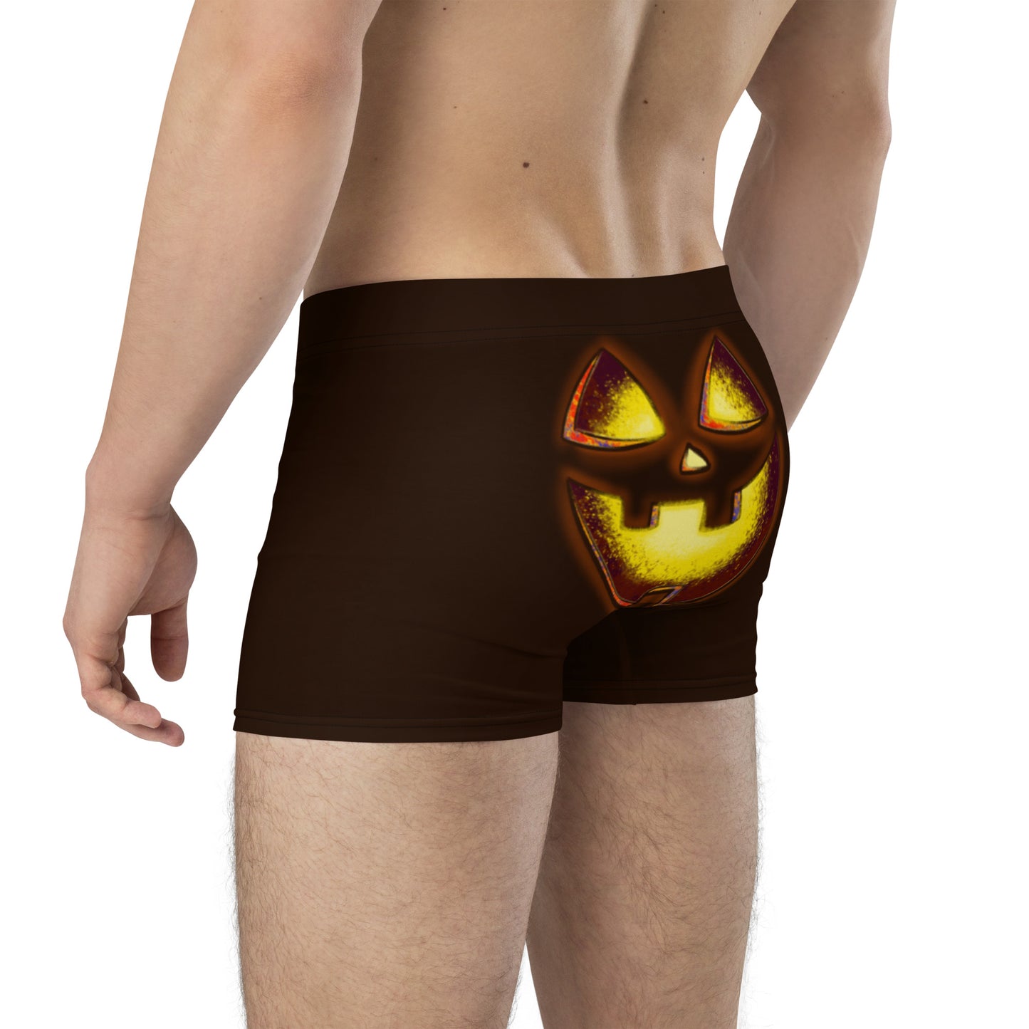 Mr. Spookington (DARK BROWN) Boxer Briefs (Sizes XS-3X) [FREE SHIPPING]