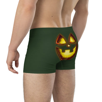 Mr. Spookington Boxer Briefs (GREEN) (Sizes XS-3X) [FREE SHIPPING]