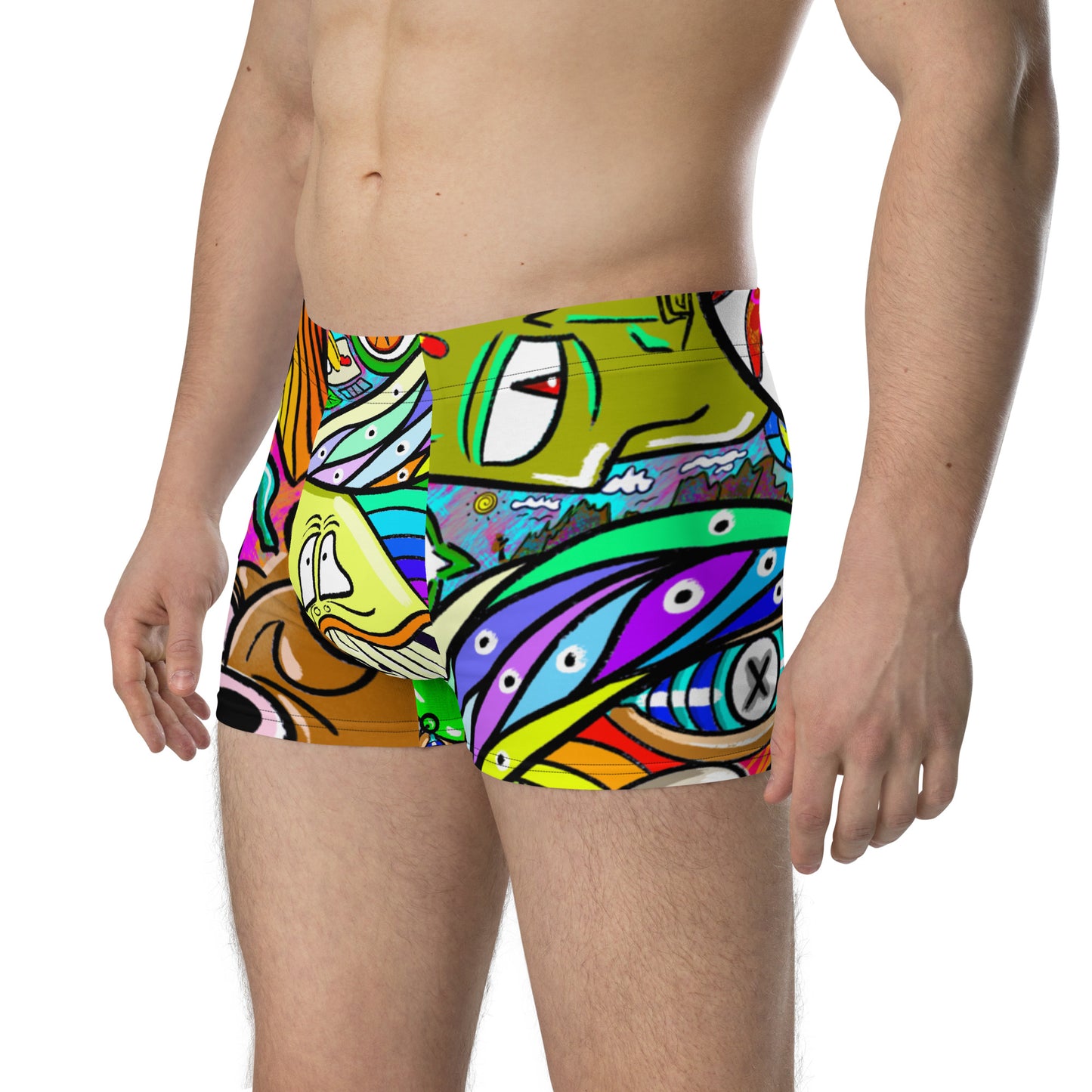 Psychadelia Boxer Briefs (Sizes XS-3X) [FREE SHIPPING]