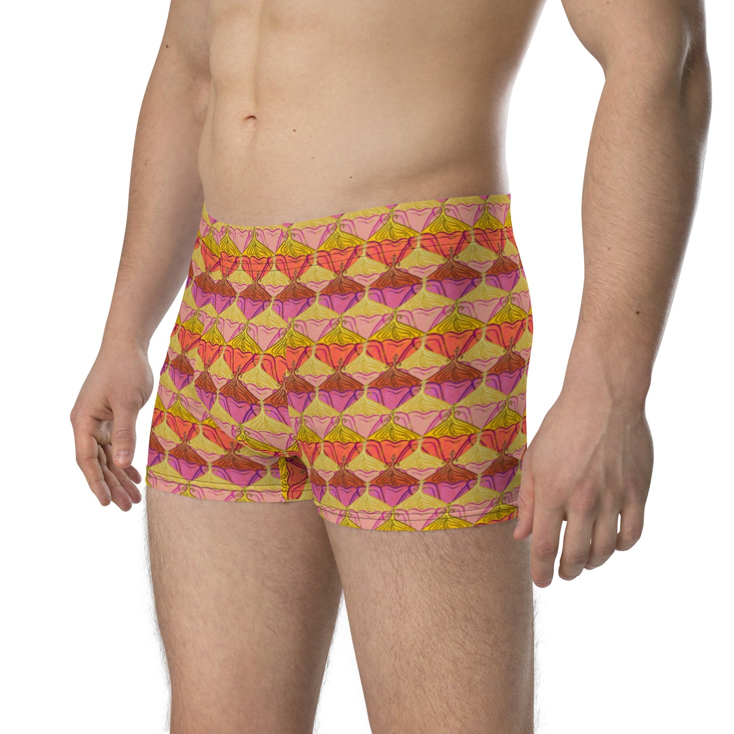 Sa Fleur {Sunset} Boxer Briefs (Sizes XS-3X) [FREE SHIPPING]