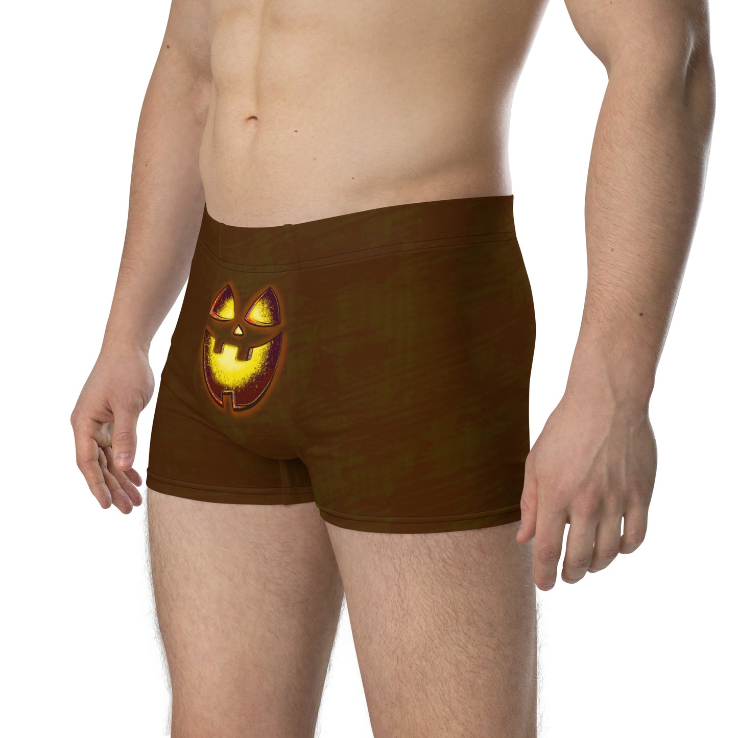 Mr. Spookington (Brown) Boxer Briefs (Sizes XS-3X) [FREE SHIPPING]