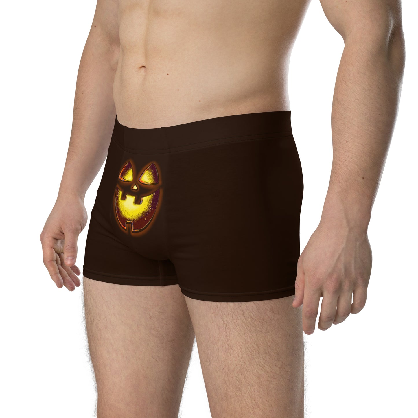 Mr. Spookington (DARK BROWN) Boxer Briefs (Sizes XS-3X) [FREE SHIPPING]