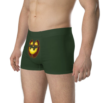 Mr. Spookington Boxer Briefs (GREEN) (Sizes XS-3X) [FREE SHIPPING]