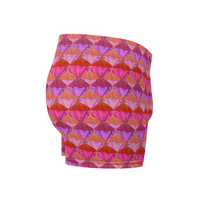 Sa Fleur {Flamingo} Boxer Briefs (Sizes XS-3X) [FREE SHIPPING]