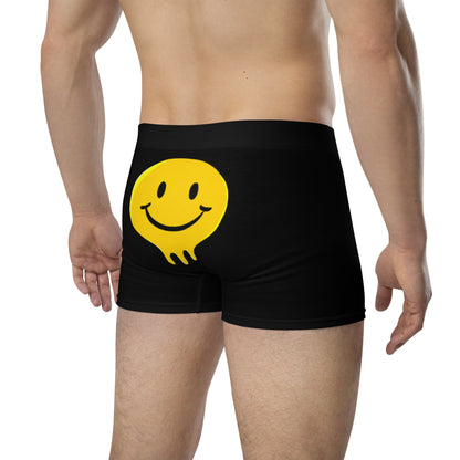 Happy Human {Black} Boxer Briefs (Sizes XS-3X) [FREE SHIPPING]