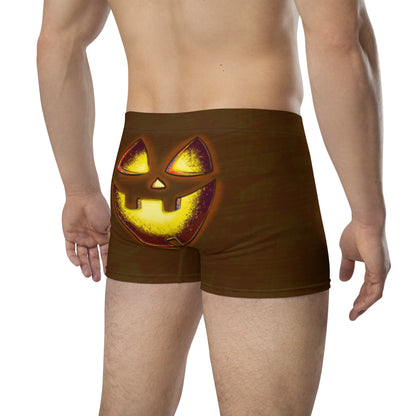 Mr. Spookington (Brown) Boxer Briefs (Sizes XS-3X) [FREE SHIPPING]