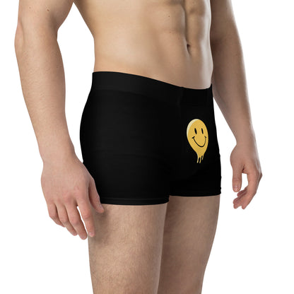 Happy Human {Black} Boxer Briefs (Sizes XS-3X) [FREE SHIPPING]