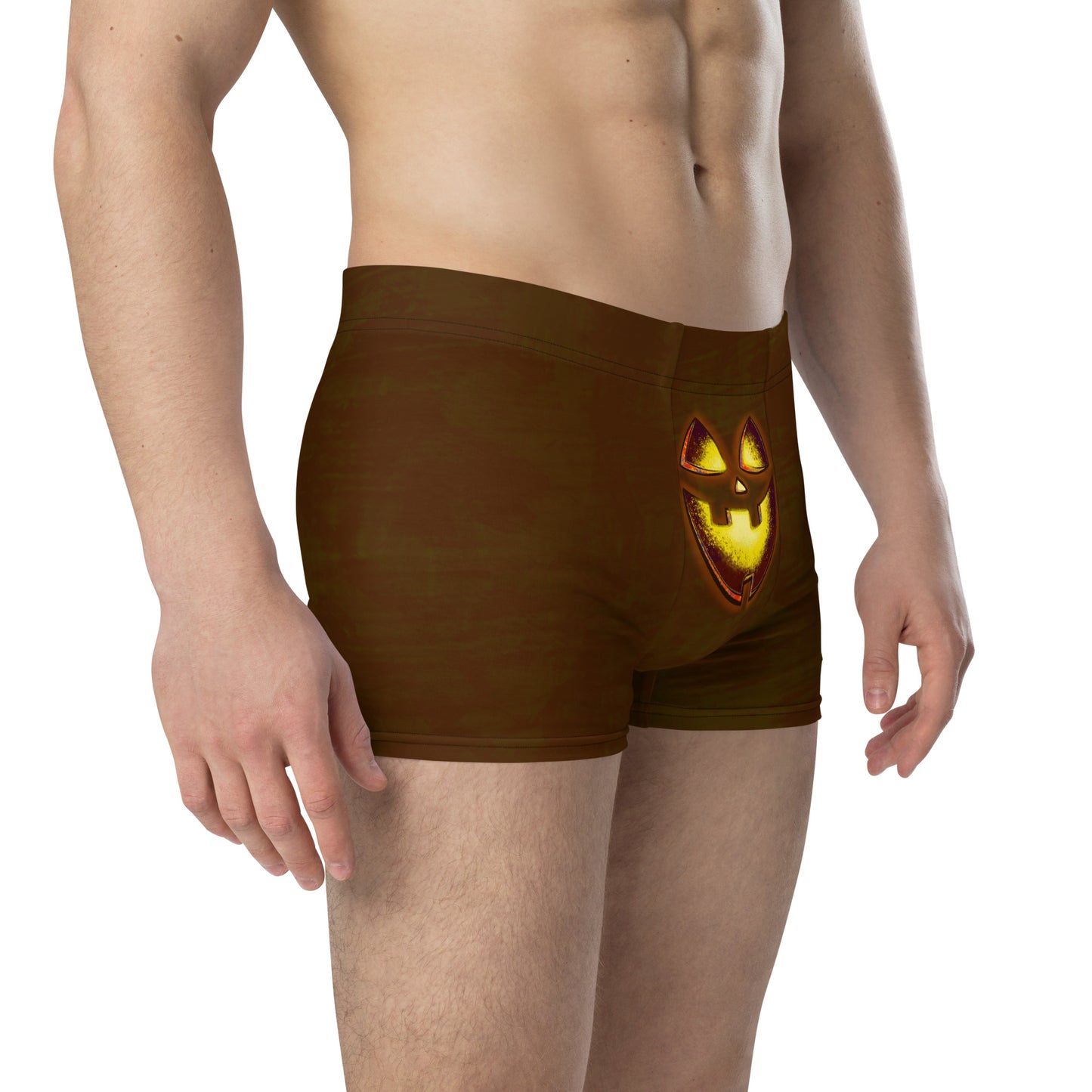 Mr. Spookington (Brown) Boxer Briefs (Sizes XS-3X) [FREE SHIPPING]