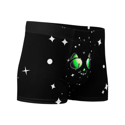 Skelecat (Space) Boxer Briefs (Sizes XS-3X) [FREE SHIPPING]